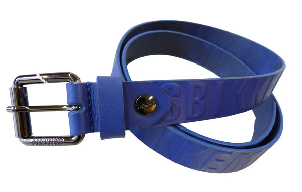 BIKKEMBERGS DB BELT LEATHER EMBOSSED Größe M
