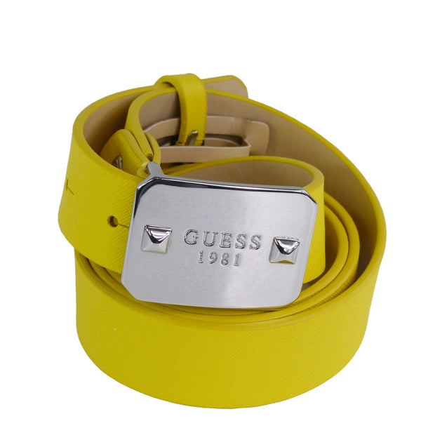 Guess Damen Gürtel BW6713 Gelb Größe M 95