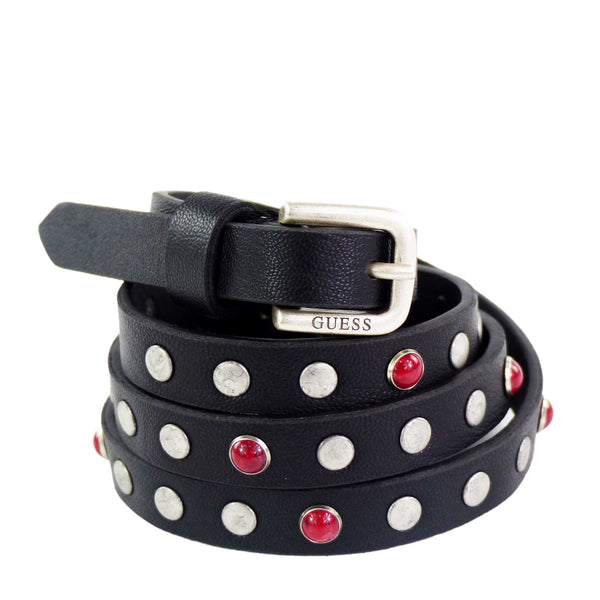 Guess Damen Nietengürtel BW6725 Schwarz Größe M 80