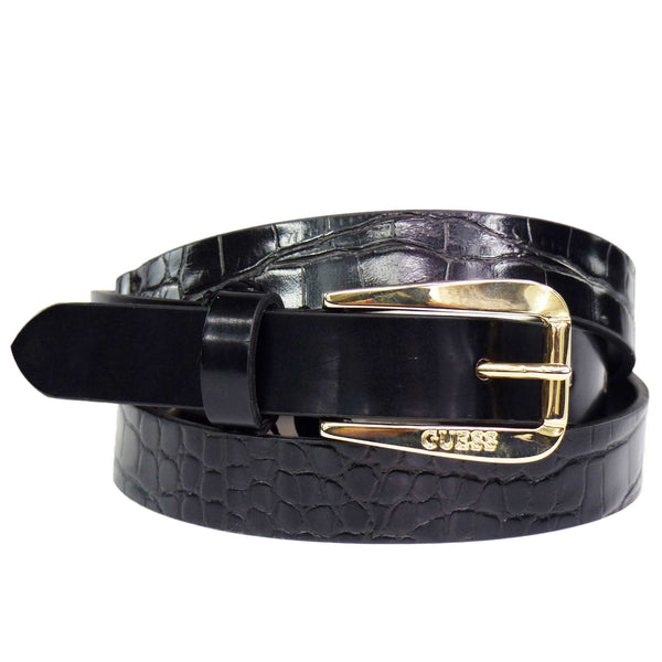 Guess Damen Gürtel BW6834 Schwarz Größe M 90