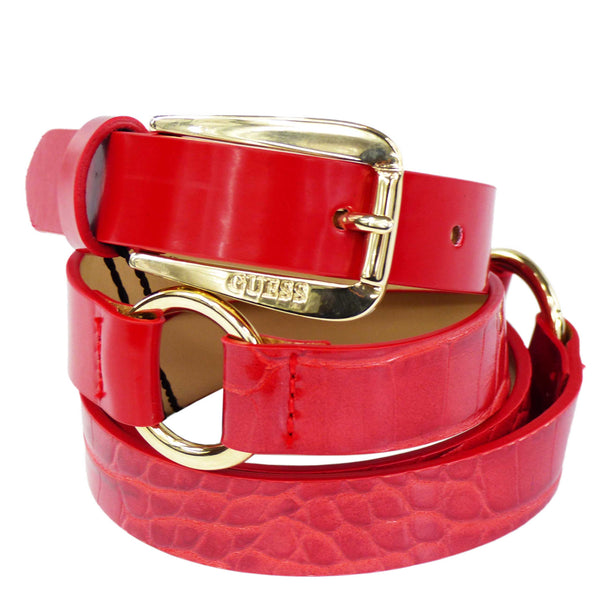 Guess Damen Gürtel BW6834 Rot Größe M 90