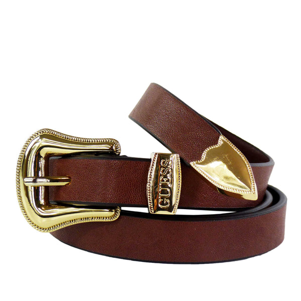 Guess Damen Gürtel BW7013 Braun Größe M 90