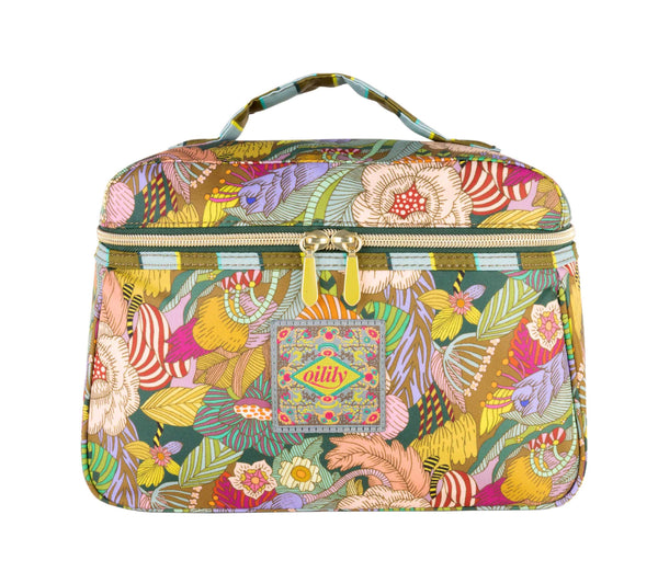 Oilily Coco Beauty Case Striped Flowers