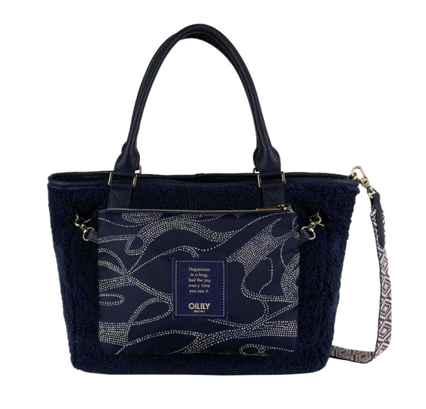 Oilily Haki Handbag Night Sky Dotty Dance