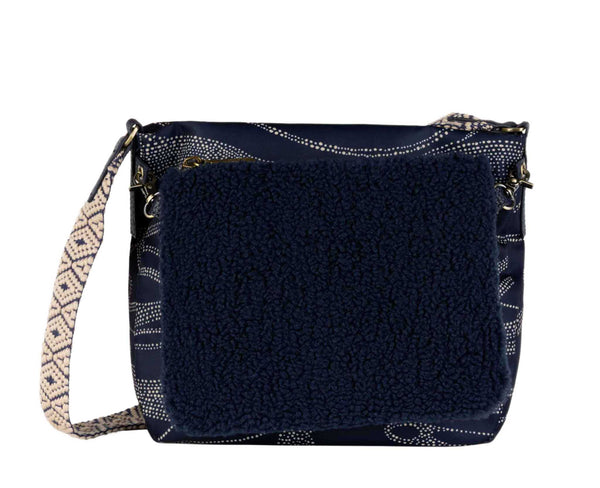 Oilily Shaw Crossbody Night Sky Dotty Dance