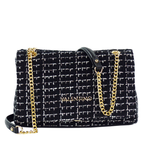 VALENTINO BAGS Tweed Flap Bag VBS9JP02