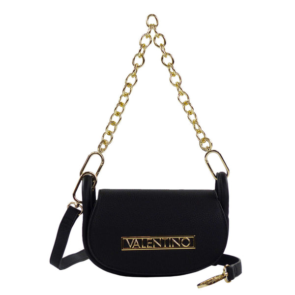 VALENTINO BAGS Vinile Flap Bag VBS8A710 Schwarz