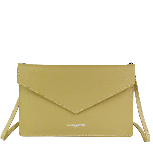 Lancaster Pur & Element Saffiano Leder Clutch Gingembre