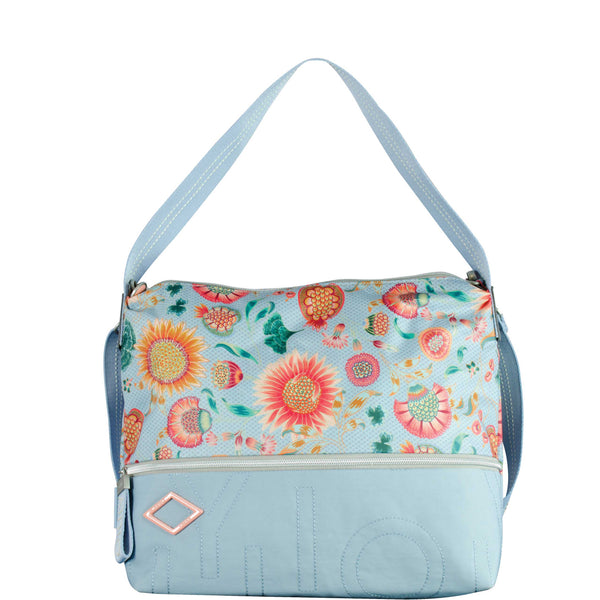 Oilily Charm Sunflower Hobo Lhz Henkeltasche Blau