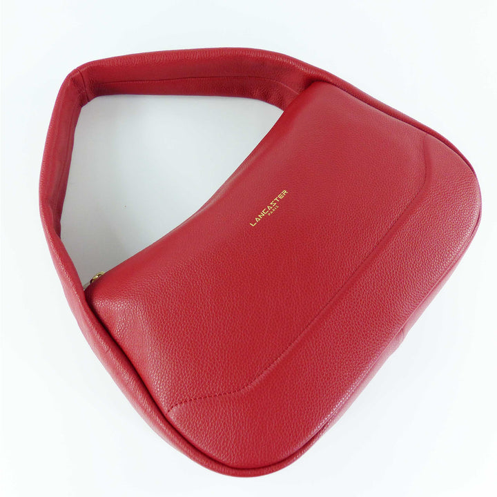 Lancaster Foulonne Cerceau Leder Handtasche Rot