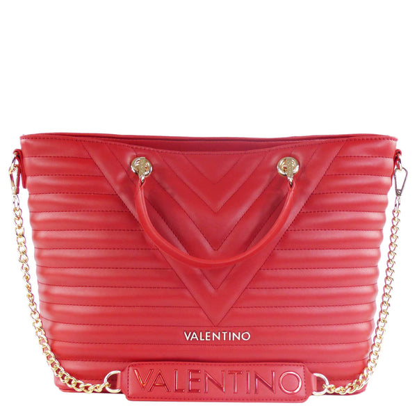 VALENTINO BAGS Cajon Handtasche / Shopper Rot