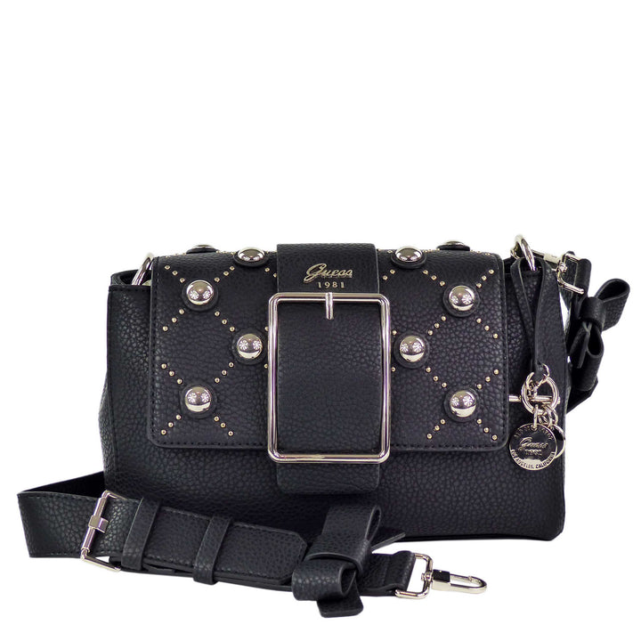 Guess Caroline Schultertasche Schwarz