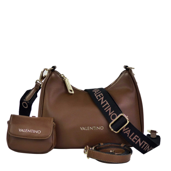 VALENTINO BAGS Chamonix Re Hobo Bag VBS7GF02 Moro