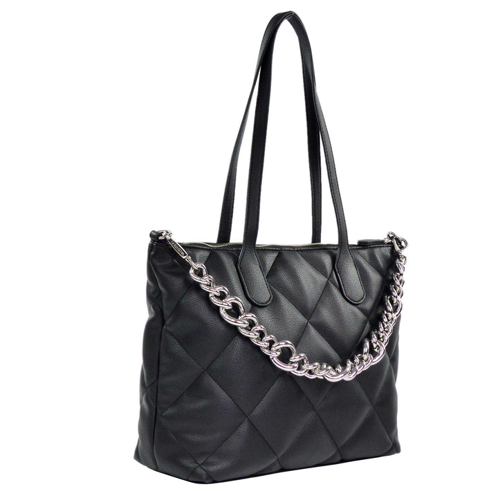 VALENTINO BAGS Cold Re Shopper VBS7AR01 Schwarz