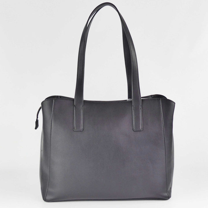 VALENTINO BAGS Cous Shopper Schwarz