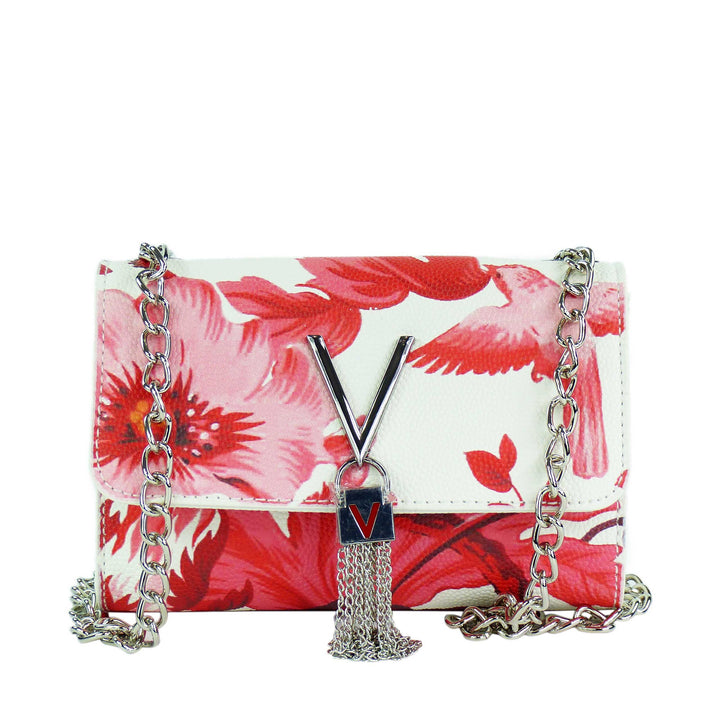 VALENTINO BAGS Divina Print Umhängetasche VBS6YI03F Rot/Weiß