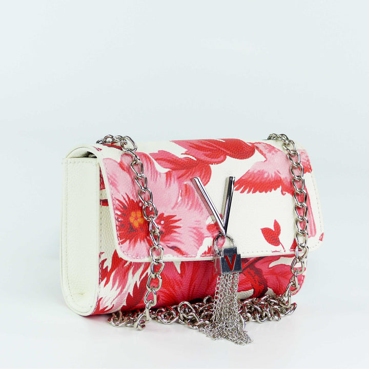 VALENTINO BAGS Divina Print Umhängetasche VBS6YI03F Rot/Weiß