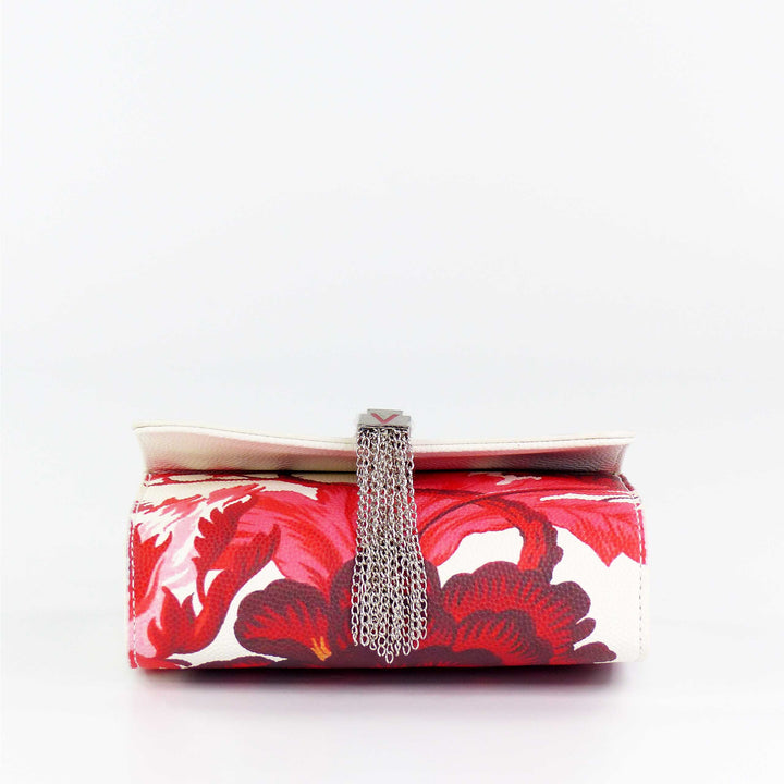 VALENTINO BAGS Divina Print Umhängetasche VBS6YI03F Rot/Weiß