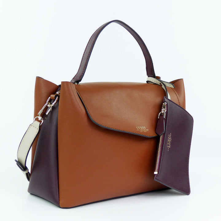 Guess Ella Handtasche Cognac