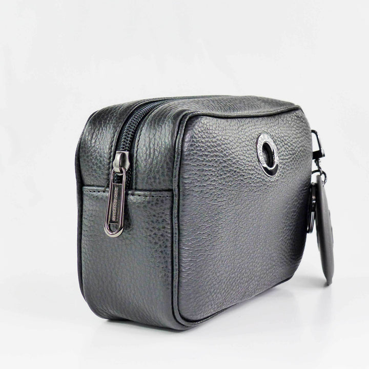 Mandarina Duck Mellow Leather Tracolla Camera Bag Nero