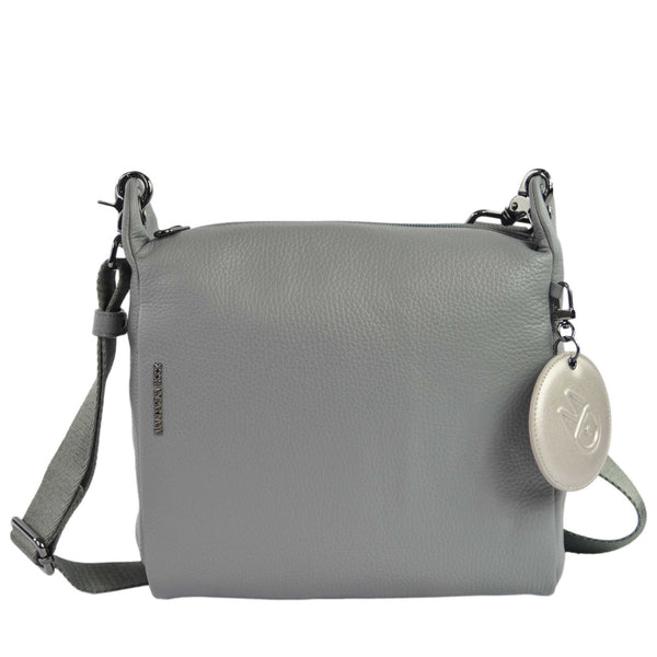 Mandarina Duck Mellow Leather Umhängetasche Grau