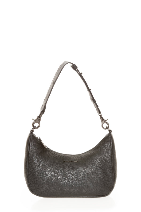 Mandarina Duck Mellow Leather Schultertasche FZT78 Schwarz