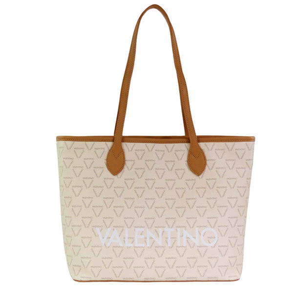 VALENTINO BAGS Liuto Shopper VBS3KG01 Ecru/Multi