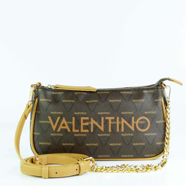 VALENTINO BAGS Liuto Schultertasche VBS3KG30 Braun