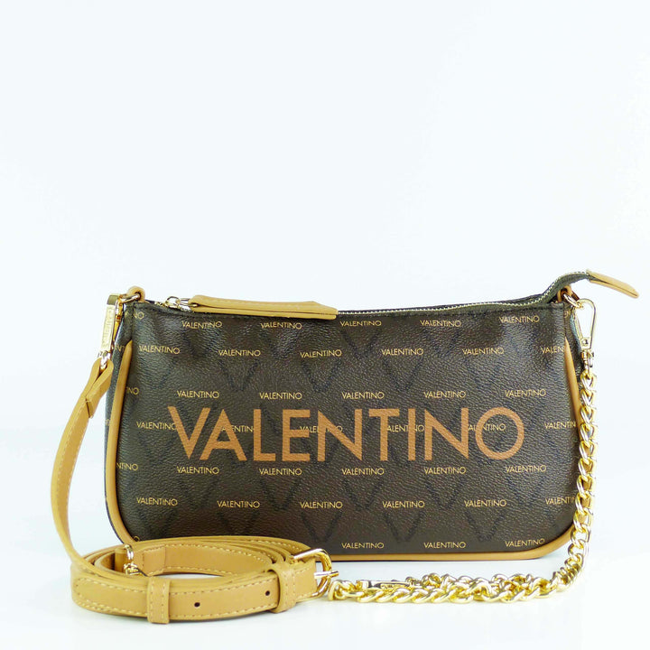 VALENTINO BAGS Liuto Schultertasche VBS3KG30 Braun