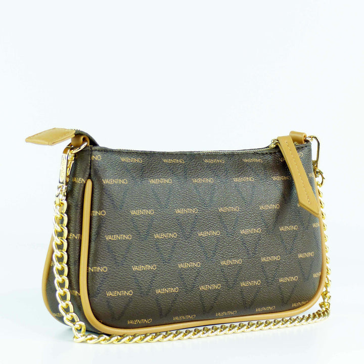VALENTINO BAGS Liuto Schultertasche VBS3KG30 Braun