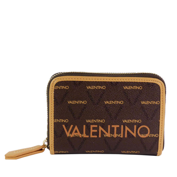 VALENTINO BAGS Damen Liuto Geldbörse VPS3KG137 Braun