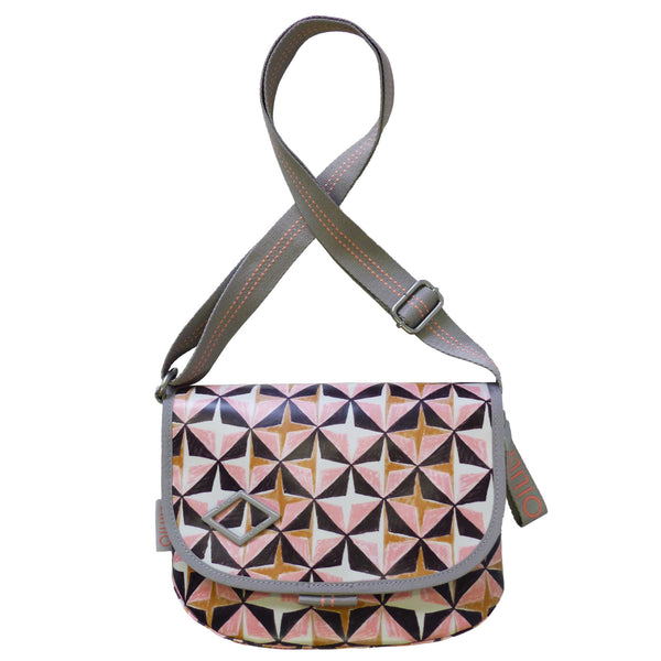 Oilily Lori Geometrical Shoulderbag Shf Schultertasche Rose