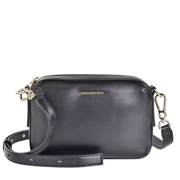 Mandarina Duck Luna Leder Umhängetasche KBT06 Schwarz
