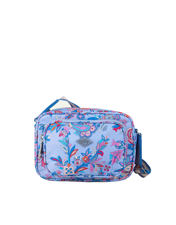 Oilily Flower Festival S Shoulder Bag Dusk Blue