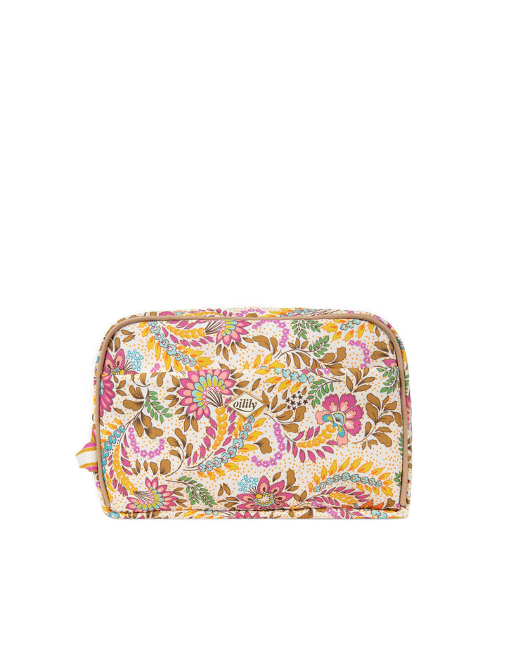 Oilily Ruby Chloe Pocket Cosmetic Bag Whisper White