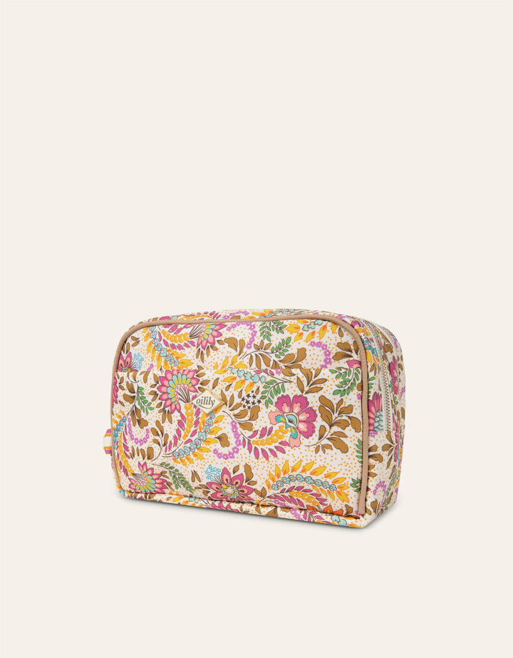 Oilily Ruby Chloe Pocket Cosmetic Bag Whisper White