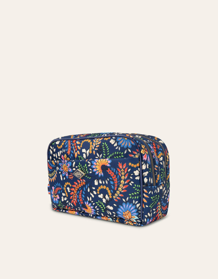 Oilily Ruby Chloe Pocket Cosmetic Bag Eclipse