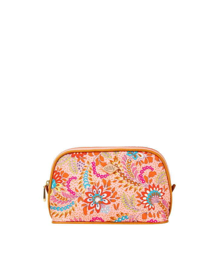 Oilily Ruby Colette Cosmetic Bag Peach Amber