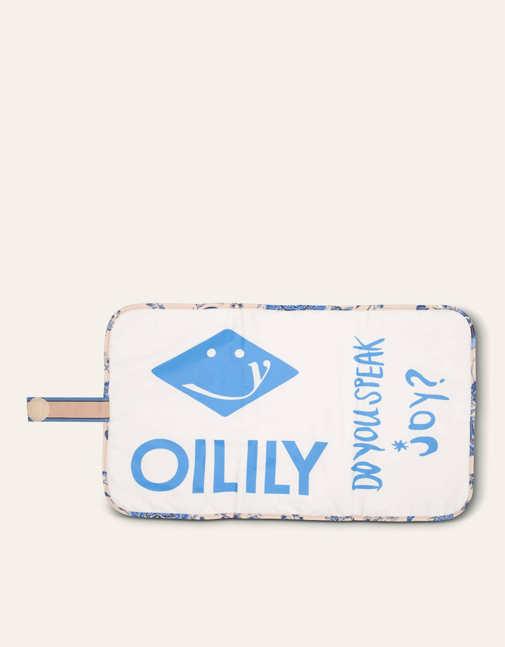 Oilily Sits Icon Bibi Baby Bag Blue