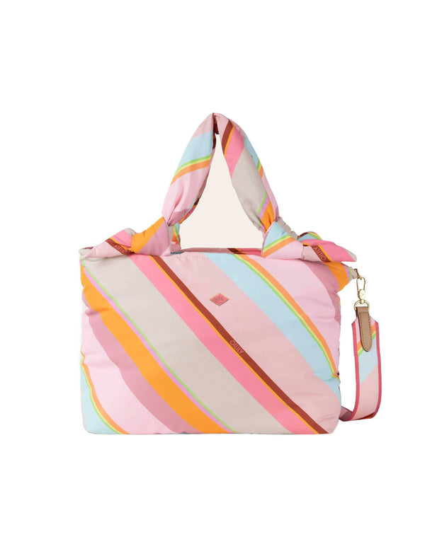 Oilily Summer Stripes Holly Handbag Misty Rose