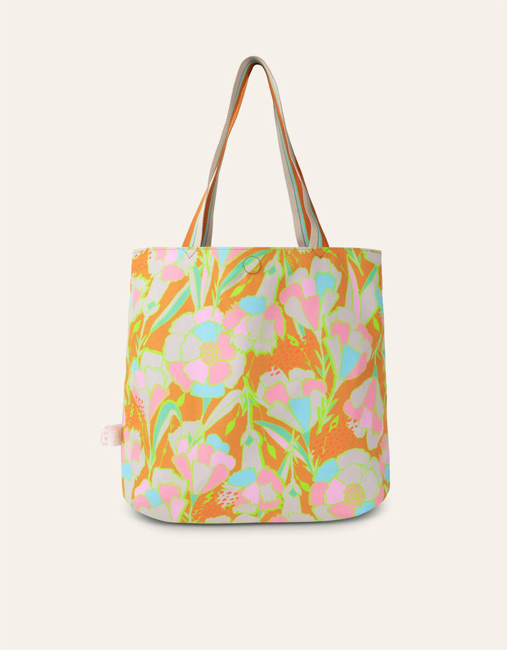 Oilily Summer Stripes Romy Reversible Shopper Misty Rose