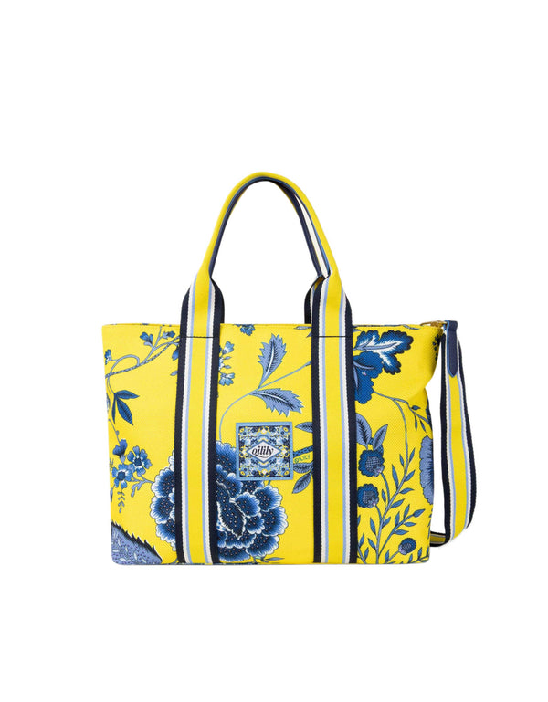 Oilily Sits Icon World Tara Tote Bag Empire Yellow