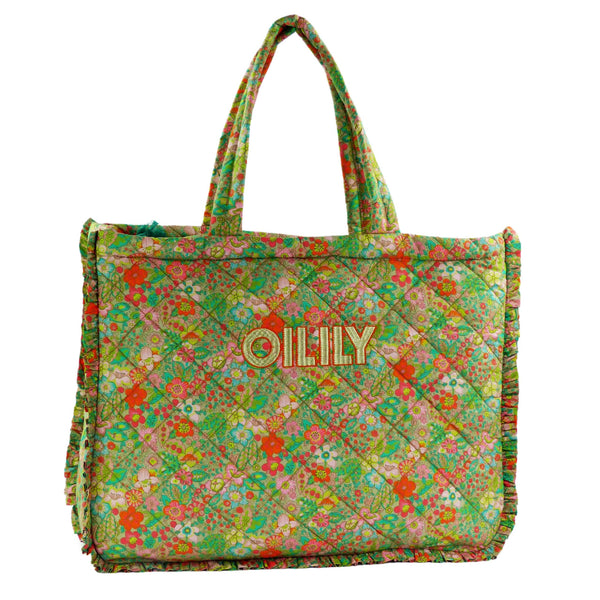 Oilily Sanne Shopper Leaf Green