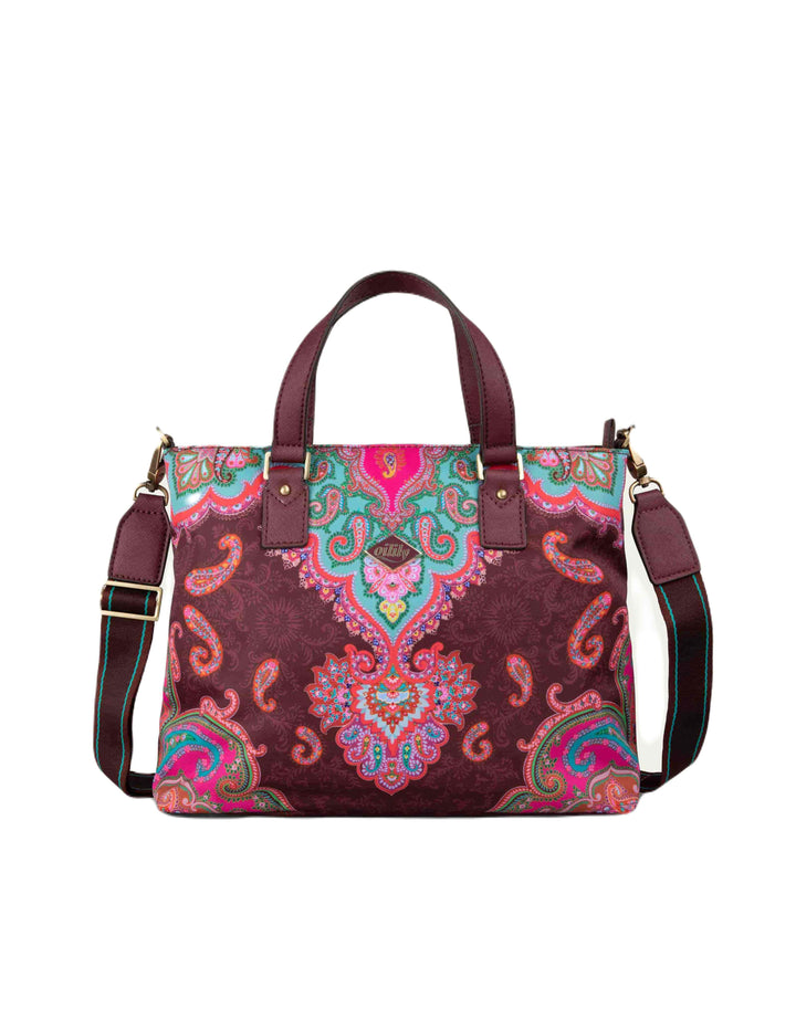 Oilily Mr Paisley Handbag Chocolate Truffle