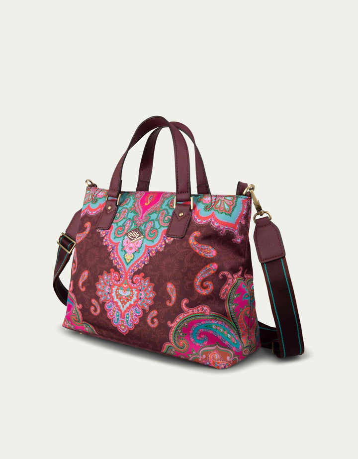 Oilily Mr Paisley Handbag Chocolate Truffle