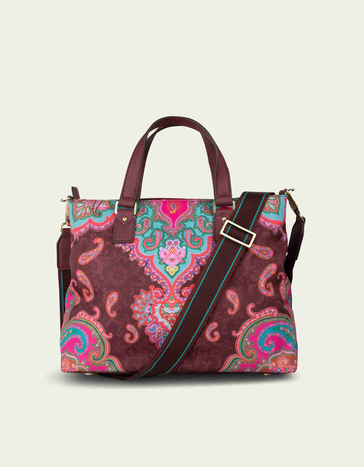 Oilily Mr Paisley Handbag Chocolate Truffle