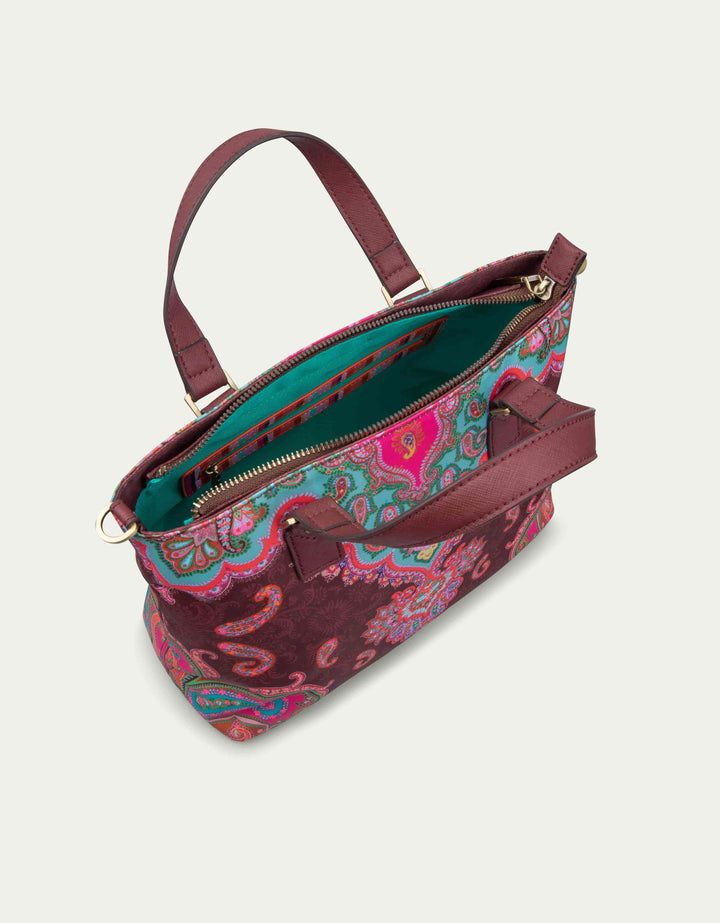 Oilily Mr Paisley Handbag Chocolate Truffle