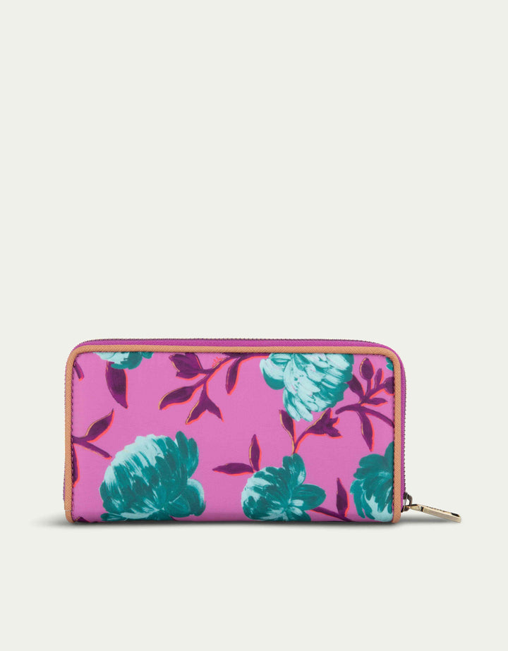 Oilily Peony Zip Wallet Violet