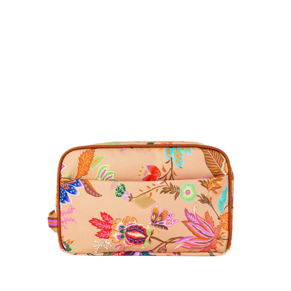 Oilily Chloe Pocket Cosmetic Bag Young Sits Bamboo