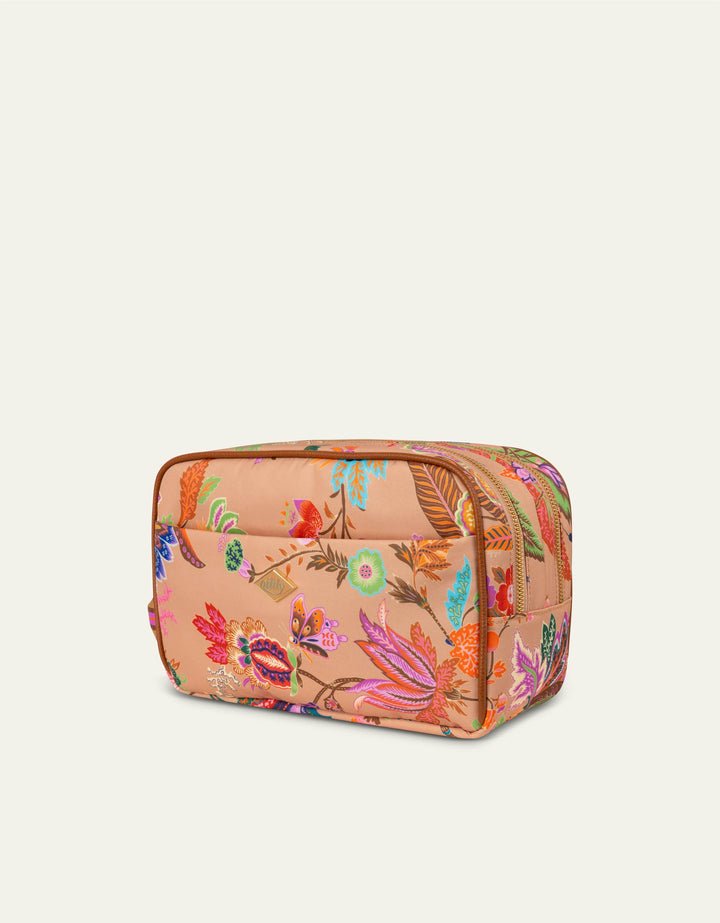 Oilily Chloe Pocket Cosmetic Bag Young Sits Bamboo